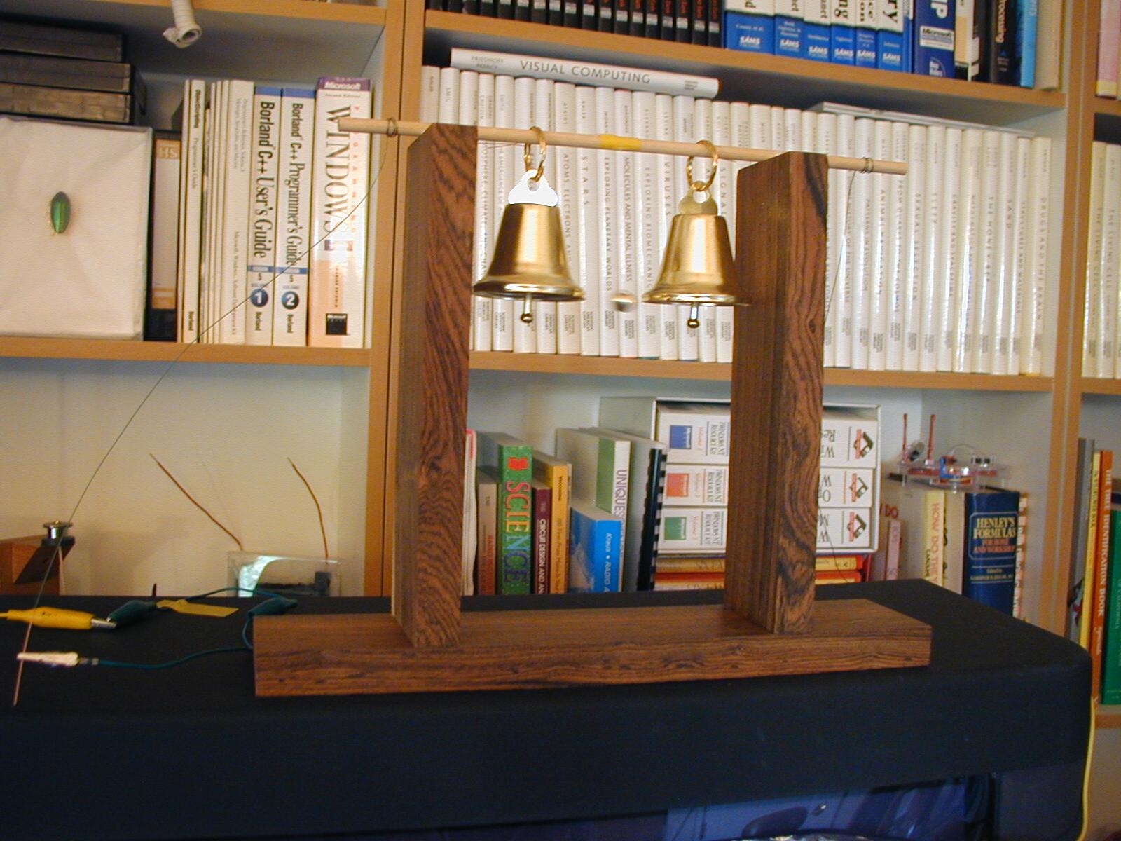 Franklin's Bells on a television