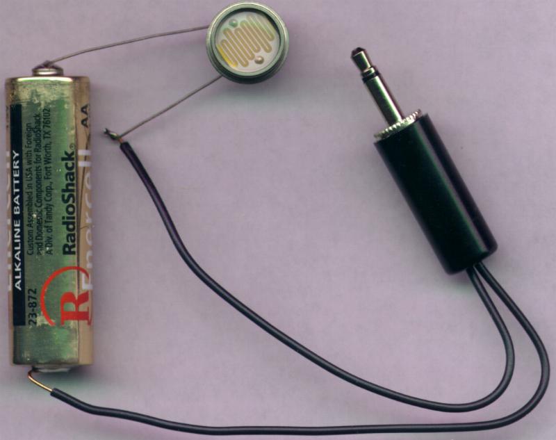 Photoresistor receiver