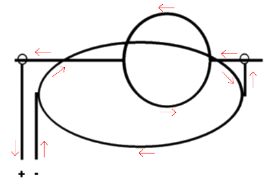 Diagram of two coil motor